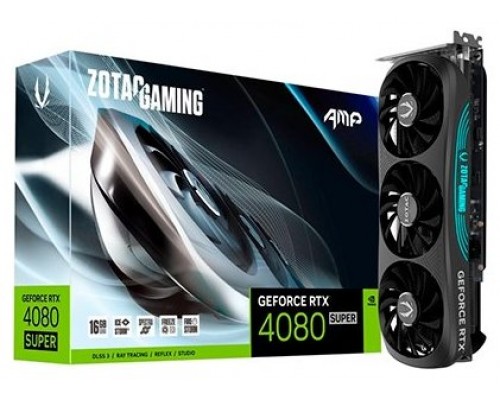 TARJETA GRAFICA ZOTAC GAMING GEFORCE RTX 4080 SUPER AMP 16GB